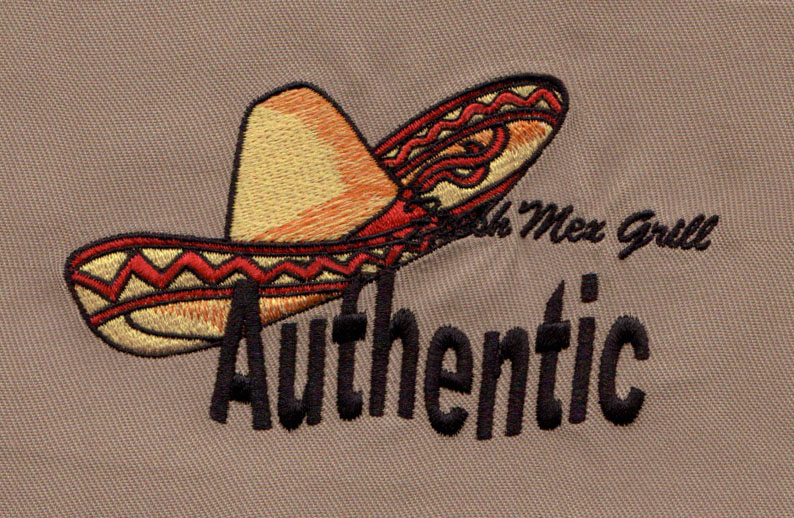 hat embroidery logo